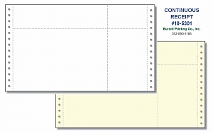 Larger image for Continuous Receipt #10-5301
