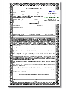 Larger image for Limited Warranty Disclosure