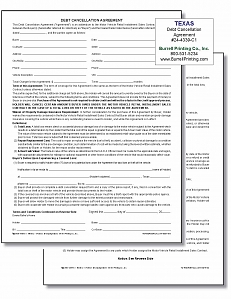 Larger image for Debt Cancelation Agreement Larger image for Debt Cancelation Agreement