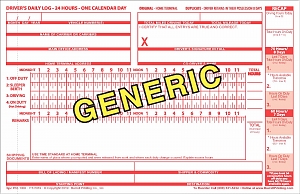 Additional images for Driver's Daily Log Book - Generic