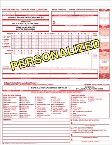 Larger image for Driver's Combined Logbook - Personalized Larger image for Driver's Combined Logbook - Personalized