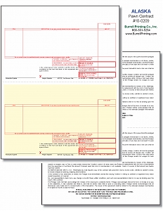Larger image for Alaska (Pawn Master) Laser Pawn Ticket 10-0209