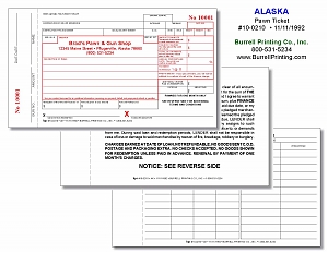 Larger image for Alaska Handwritten Pawn Ticket 10-0210 Larger image for Alaska Handwritten Pawn Ticket 10-0210