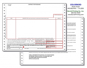 Larger image for Colorado Continuous Pawn Ticket 10-0624-48