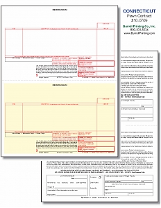 Larger image for Connecticut Laser Pawn Ticket 10-0709