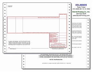 Larger image for Delaware Continuous Pawn Ticket 10-0826-48