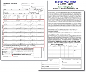 Larger image for Florida Laser Sheet Pawn Ticket 10-0909 Larger image for Florida Laser Sheet Pawn Ticket 10-0909