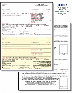 Larger image for Georgia Laser Pawn Ticket 10-1009