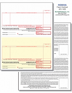Larger image for Indiana Laser Pawn Ticket 10-1409