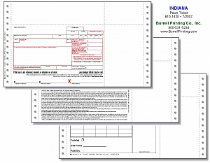 Larger image for Indiana Continuous Pawn Ticket 10-1420