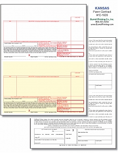 Larger image for Kansas Laser Pawn Ticket 10-1609
