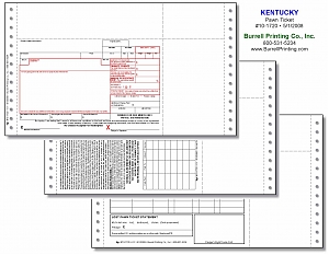 Larger image for Kentucky Continuous Pawn Ticket 10-1720