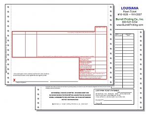 Larger image for Louisiana Continuous Pawn Ticket 10-1826 Larger image for Louisiana Continuous Pawn Ticket 10-1826