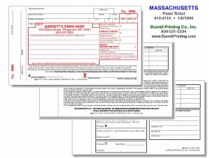 Larger image for Massachusetts Handwritten Pawn Ticket 10-2110 Larger image for Massachusetts Handwritten Pawn Ticket 10-2110