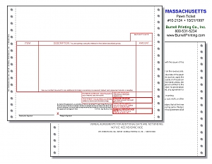 Larger image for Massachusetts Continuous Pawn Ticket 10-2124 Larger image for Massachusetts Continuous Pawn Ticket 10-2124