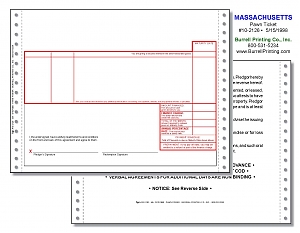 Larger image for Massachusetts Continuous Pawn Ticket 10-2126