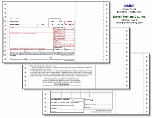 Larger image for Maine Continuous Pawn Ticket 10-1920