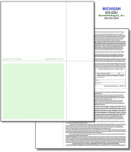 Larger image for Michigan (Bravo) Laser Pawn Loan Ticket 10-2201