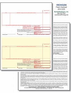Larger image for Michigan Laser Pawn Ticket 10-2209