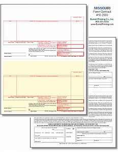 Larger image for Missouri Laser Pawn Ticket 10-2509 Larger image for Missouri Laser Pawn Ticket 10-2509