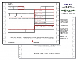 Larger image for Missouri Continuous Pawn Ticket 10-2525 Larger image for Missouri Continuous Pawn Ticket 10-2525