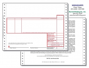 Larger image for Mississippi Continuous Pawn Ticket 10-2426 Larger image for Mississippi Continuous Pawn Ticket 10-2426