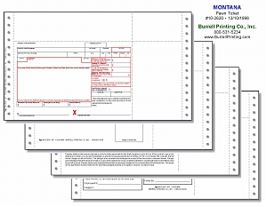 Larger image for Montana Continuous Pawn Ticket 10-2620