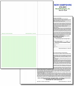 Larger image for New Hampshire (Bravo) Laser Pawn Ticket 10-2901