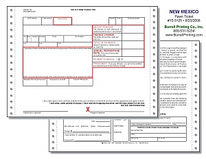 Larger image for New Mexico Continuous Pawn Ticket 10-3125