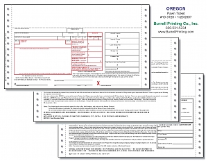 Larger image for Oregon Continuous Pawn Ticket 10-3720