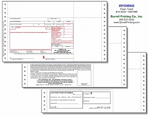 Larger image for Wyoming Continuous Pawn Ticket 10-5020